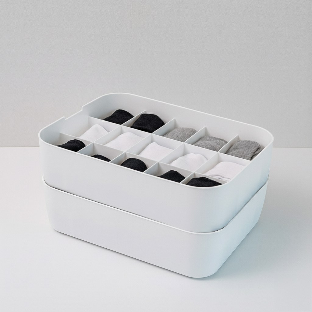 1+1 백화상점 양말 속옷 수납 정리함 서랍장 칸막이 칸칸이 정리 보관함 11,130원