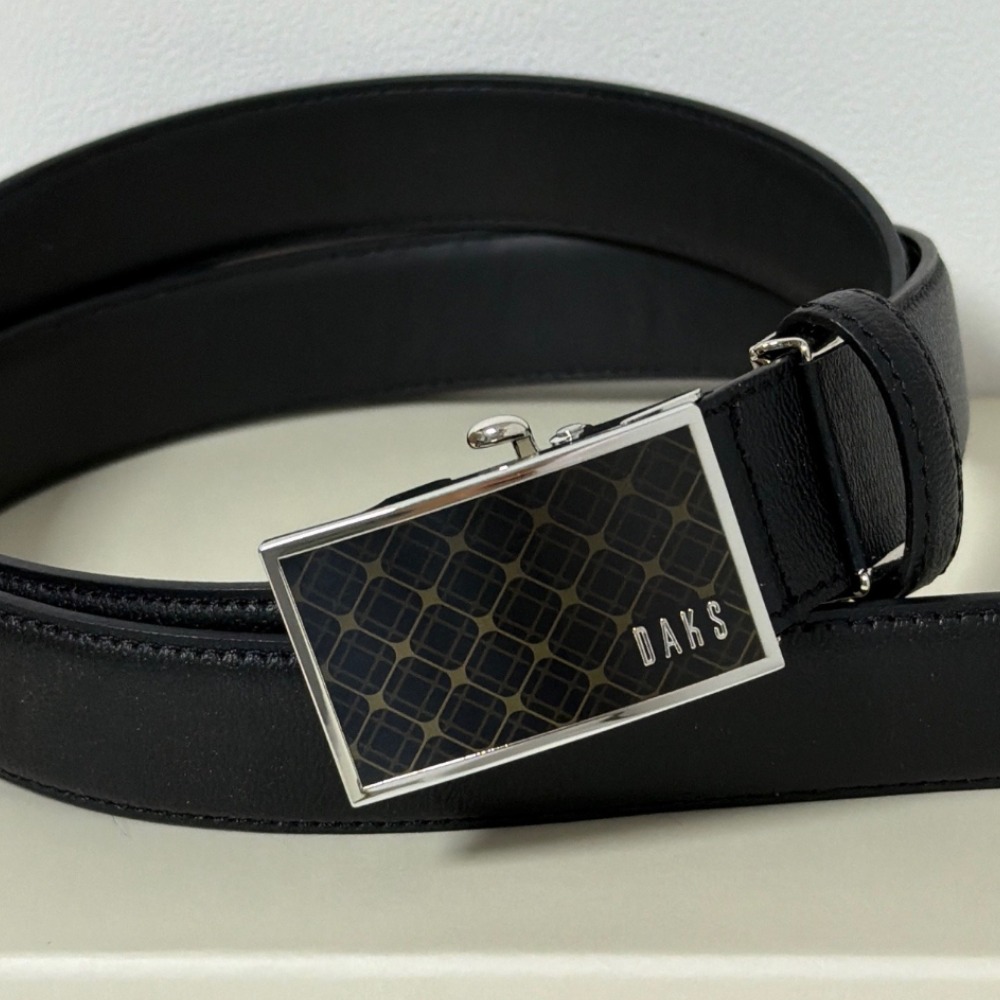 닥스 남성용 소가죽 자동 버클 정장 벨트 3cm 135,000원