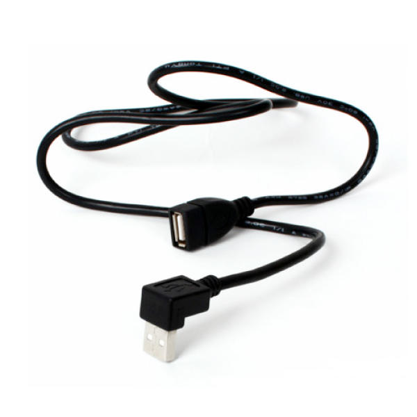 최고급형 매립 ㄱ자 꺾임 USB연장케이블 1M 연장선 내비게이션, 1개, 1m 8,990원