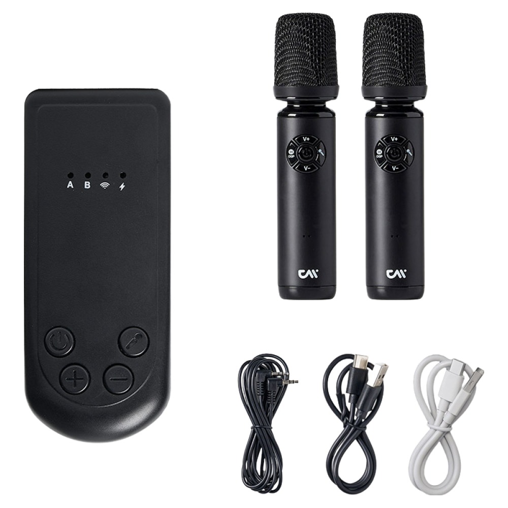 더씽 플러그앤싱 블루투스 수신기 무선마이크 노래방마이크 AUX 스피커연결 차량용, 블랙, M240M 59,800원