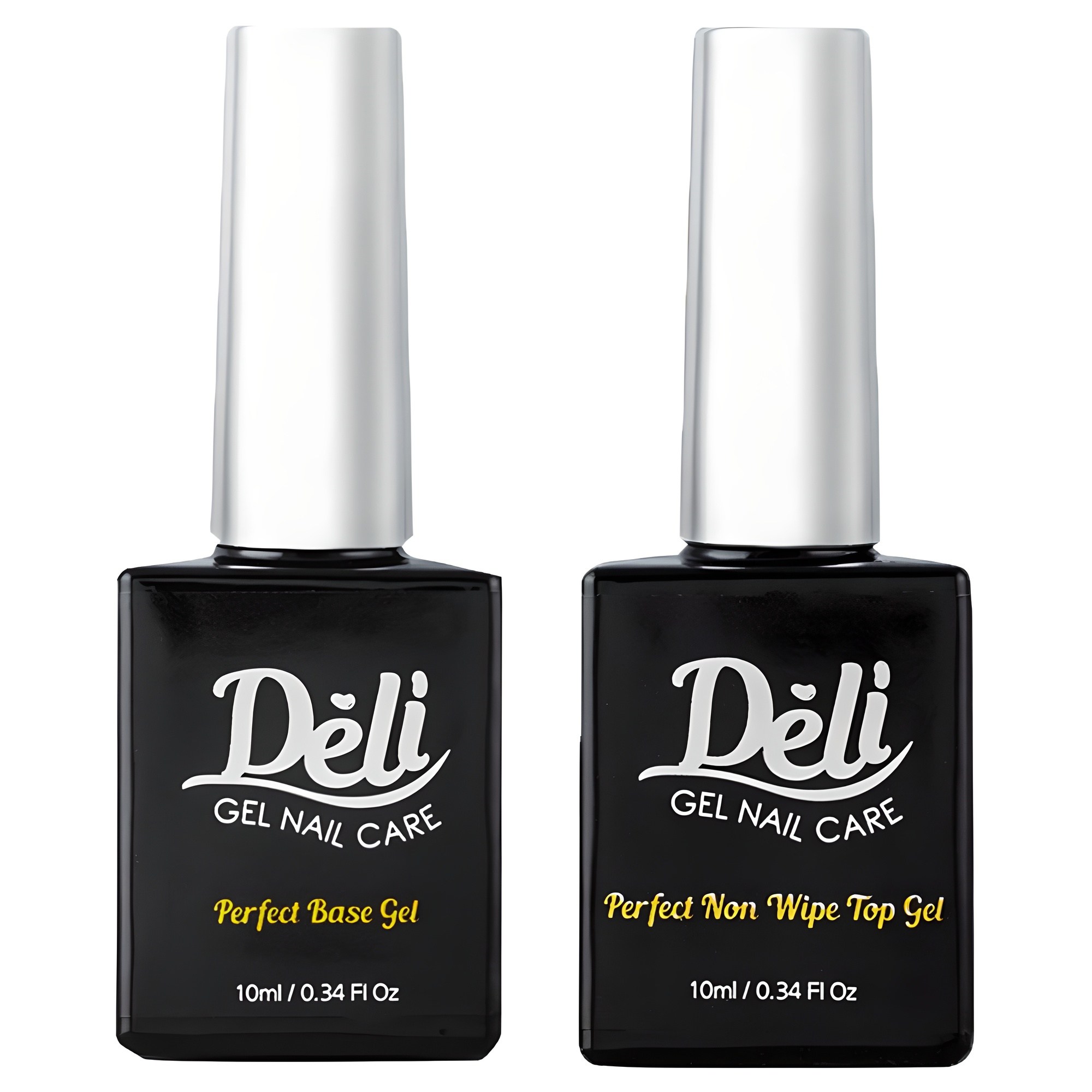 델리뷰티 퍼펙트 논와이프 탑 + 롱래스팅 베이스 젤 세트, 혼합색상, 10ml, 1개 12,300원