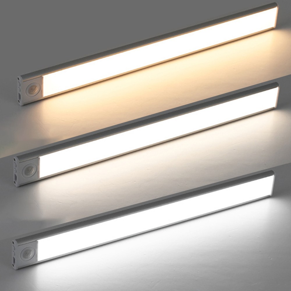 엘스토리몰 3색 변환 무선 센서바 자석 부착식 확산형 LED바 센서등 충전식 보조등 간접조명 C타입 4Size, 1개 16,500원