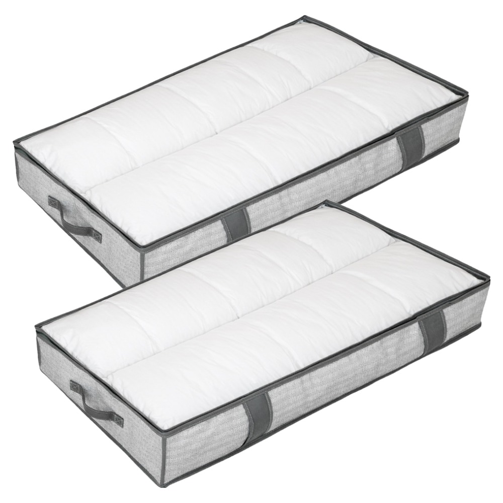 굿굿샵 침대밑 수납 낮은 리빙박스, 그레이, 2개 14,990원