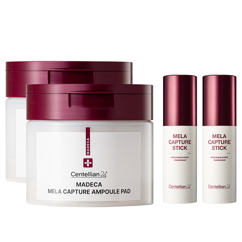 센텔리안24 마데카 멜라캡처 앰플 패드 60매 + 멜라 캡처 스틱10g 44,600원