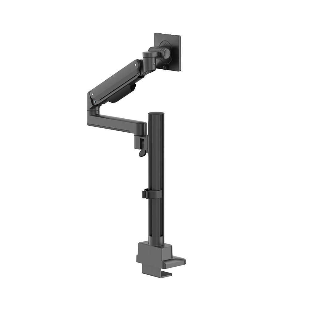 (N-SAN) 싱글 모니터암, 엔산마운트 FM25156 일반 헤드 모듈러암 커스터마이징 (블랙) ▶ 최대 40형 ◀, 블랙 168,500원