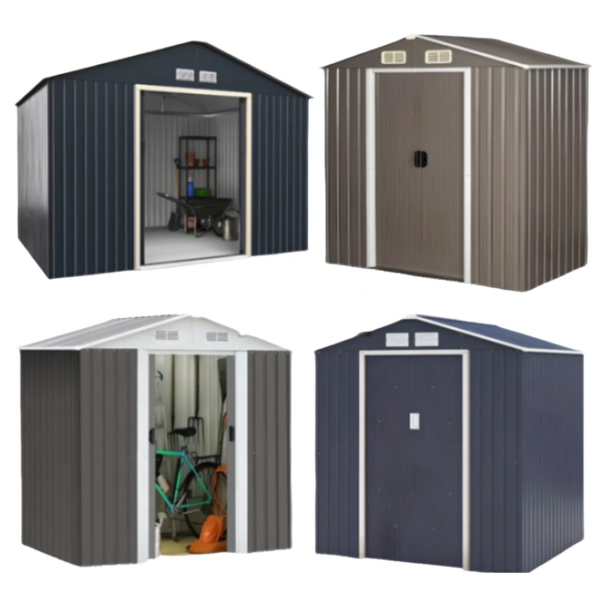 이지하우스 조립식 창고 모음전 농막 공장 직접 공급 야외 도구 방 개인 정원 보관실 필드 창고 농촌 주거 모바일 창고 작은, 네이비 900,000원