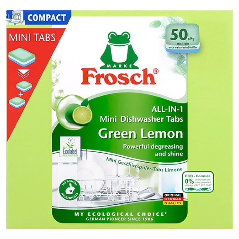 프로쉬 식기 세척기 세제 그린레몬 50p 16,900원