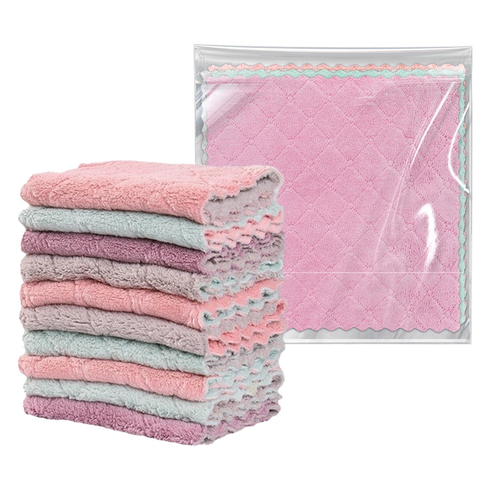 빨아쓰는 극세사 행주 요술행주 물먹는 다용도 벨벳 행주 10개개별포장, 30개 8,200원