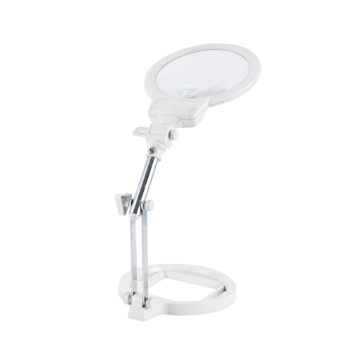 동아피엠에스 고배율 확대경 루페 LED 폴딩 스탠드 확대경 13,100원