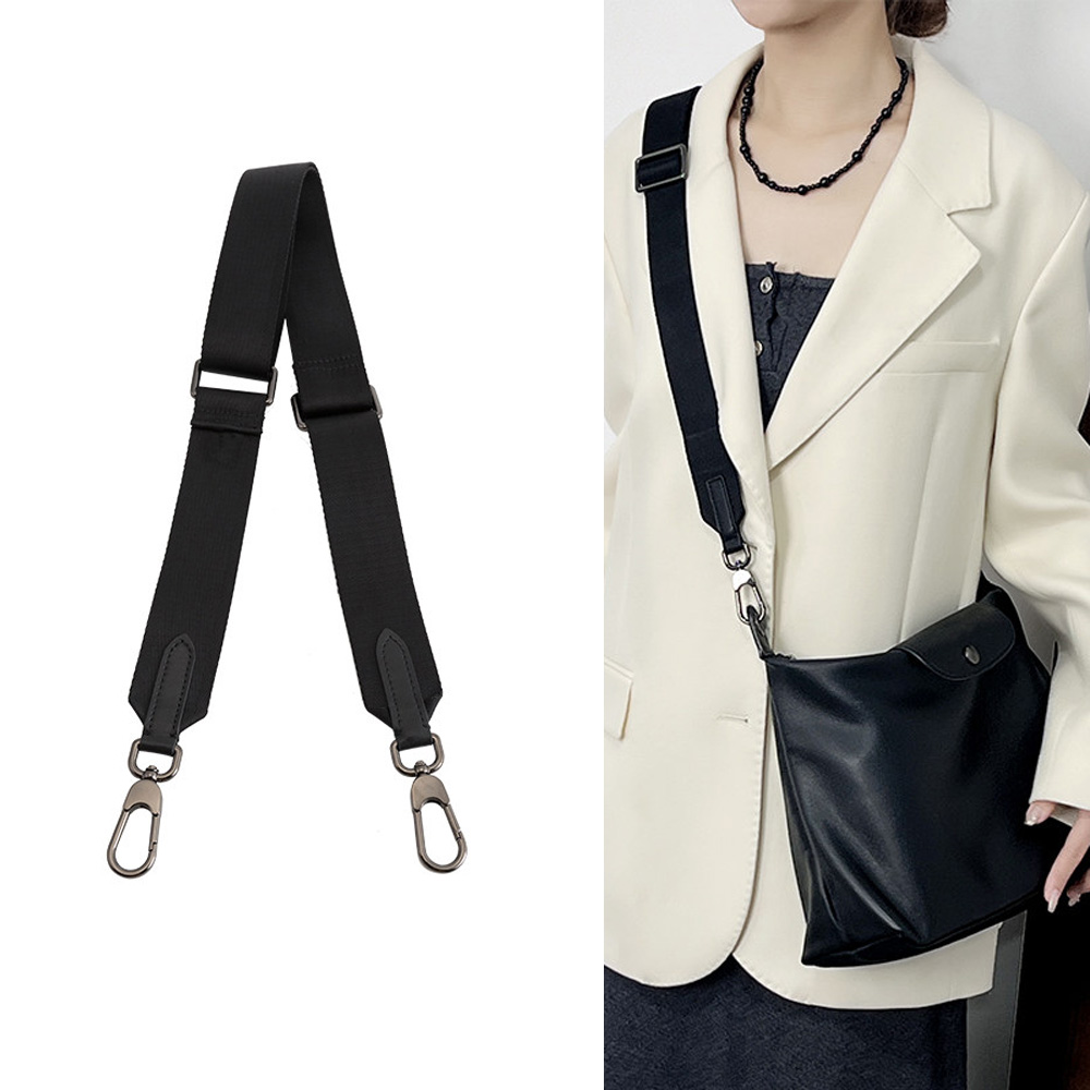 가방끈 캔버스 넓은 어깨끈 길이조절 크로스백 스트랩 가방 스트랩 교체 순색 어깨끈 롱샴 가방끈 24,880원
