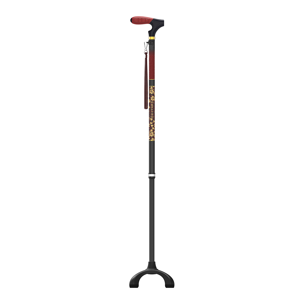 비나띠 와인 10단계 높이조절 가벼운 카본 노인 네발지팡이, 와인, 1개 64,000원