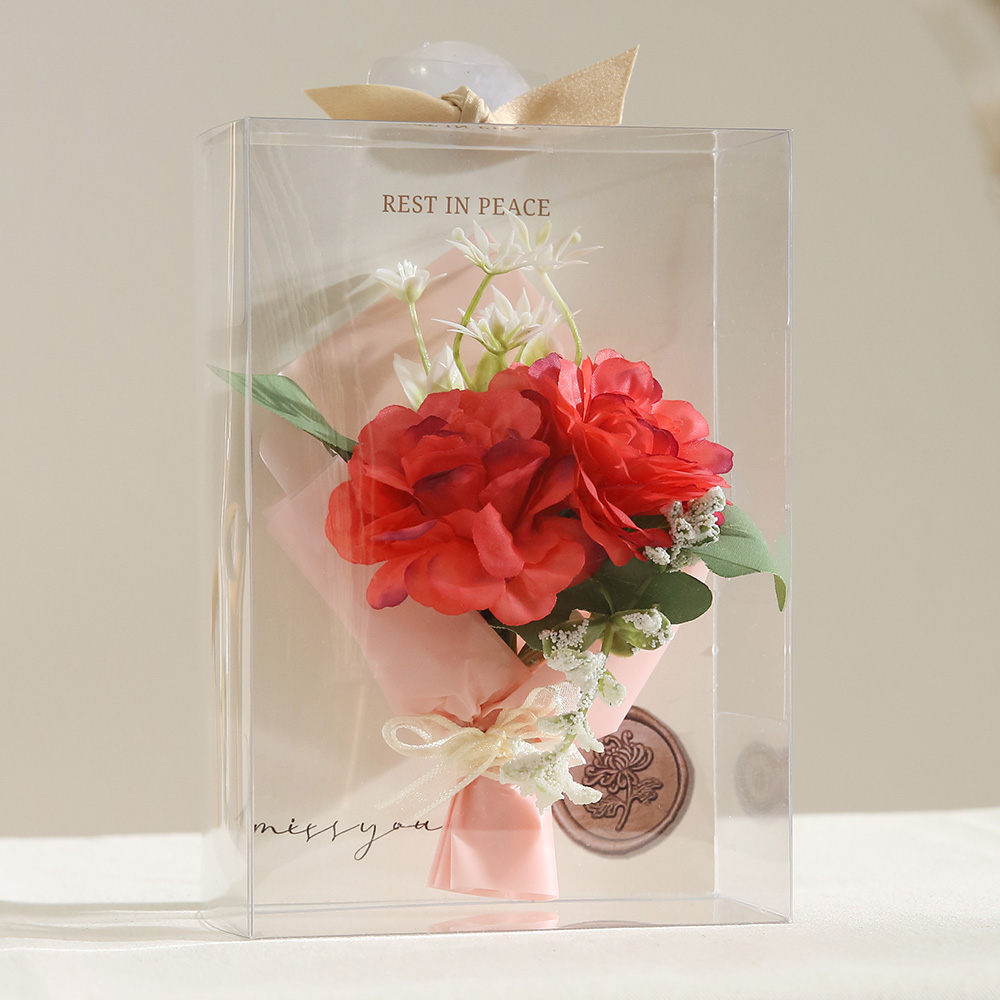 뷰티풀데코센스 납골당 성묘 미니 꽃다발 조화 데이지 러넌 7,400원