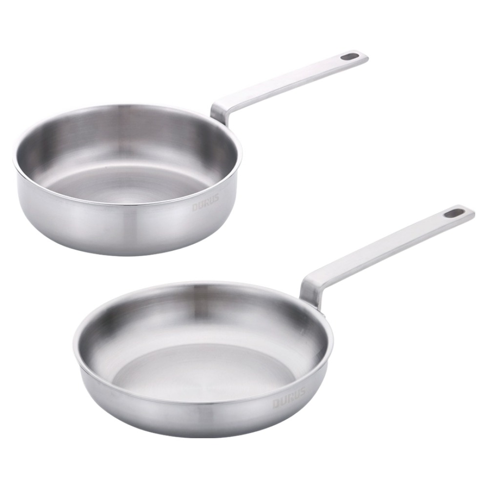 리빙아트 인덕션 316Ti 통5중 프리미엄 스텐 프라이팬 세트 2개 159,800원