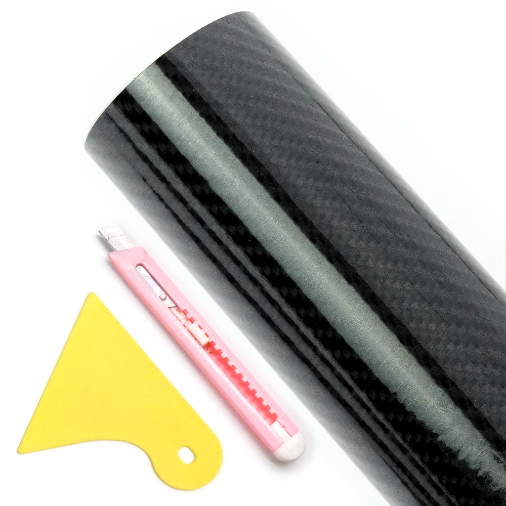 에이스피드 카본 시트지 + 칼 + 헤라 150 x 30 cm, 6D카본 하이그로시, 1세트 11,900원