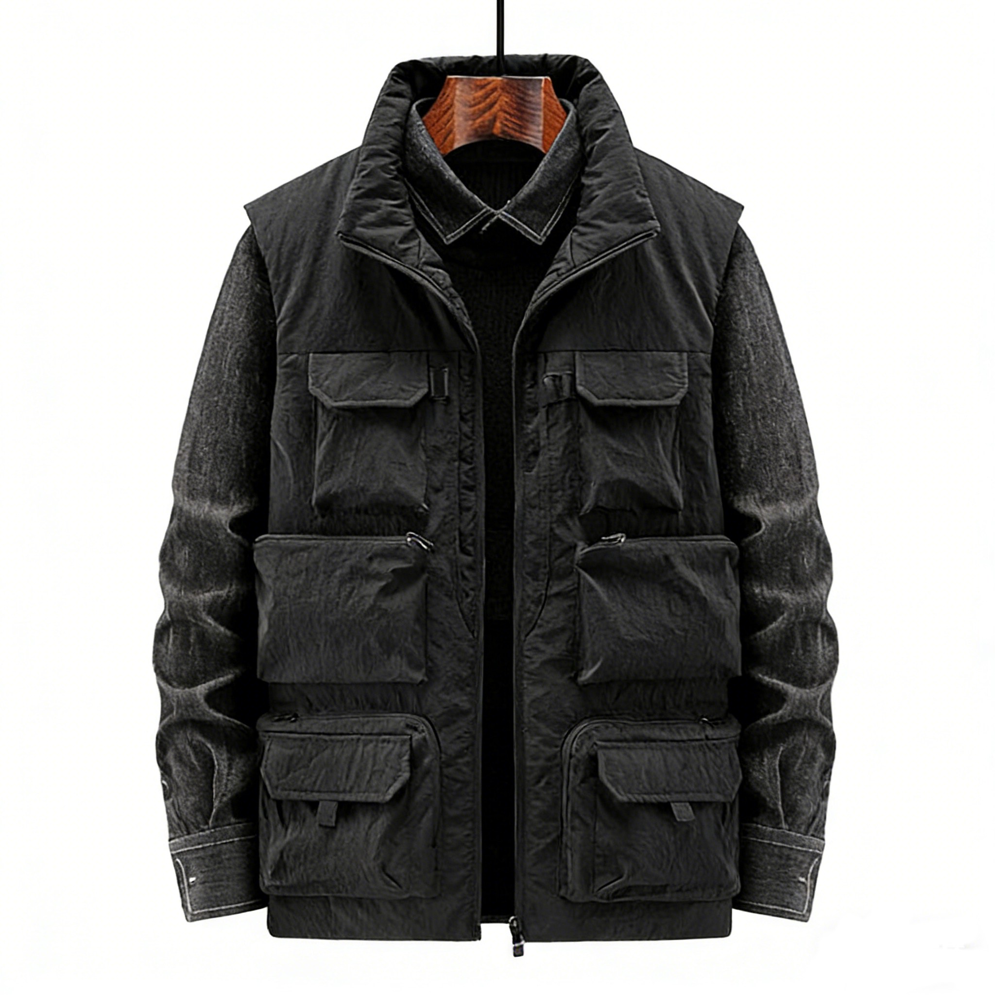 차쿠 남성 겨울 방한조끼 아웃도어 캠핑 낚시 융털 털 조끼 작업조끼 멀티 포켓 중년 빅사이즈 35,800원