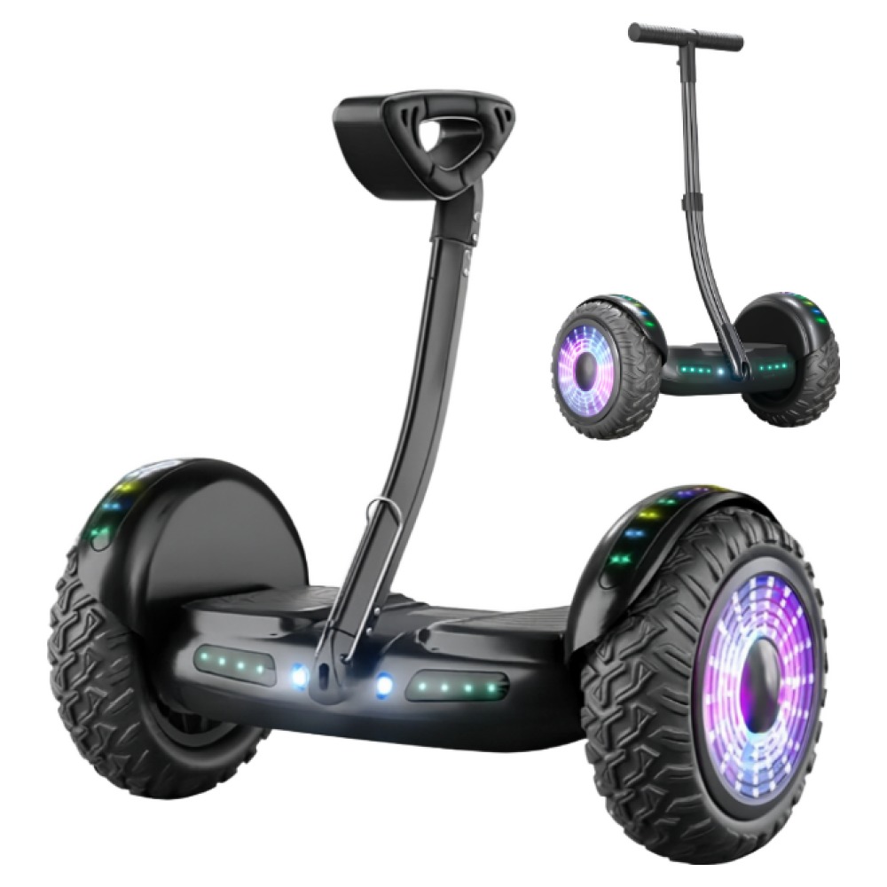 [아키타] 4세대 11인치 전동휠 54V 나인봇 전용앱 호버 보드 자이로스콥 투휠, [무릎+헨들], 1개, 블랙, 현재가 248,000원