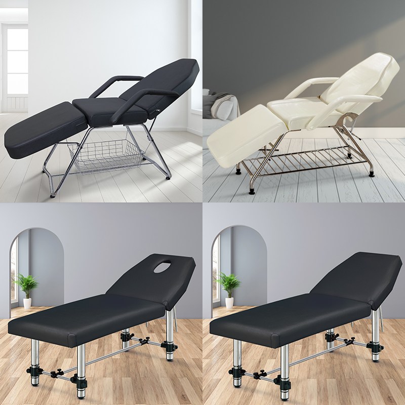 현대교역 3단의자 미용베드 3단베드 속눈썹 반영구 왁싱 타투 침대 삼단베드 - 한국 478,000원