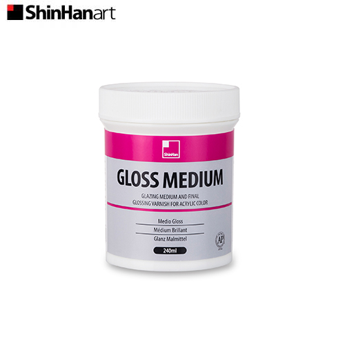 신한 전문가용 아크릴 그로스미디엄/GLOSS MEDIUM 250ml 11,300원