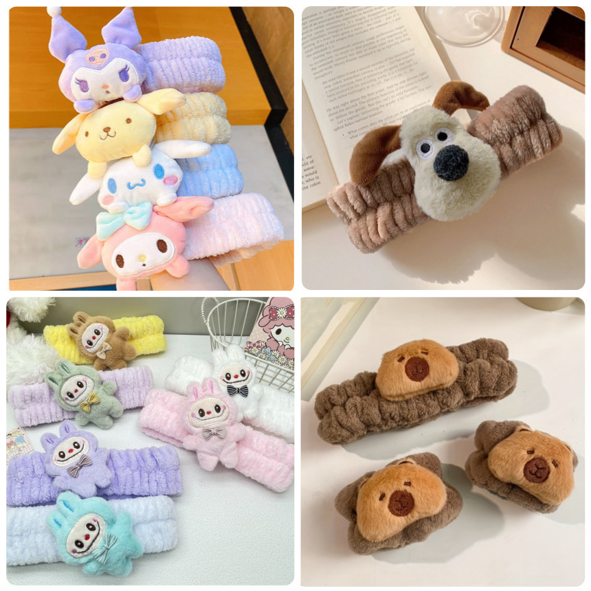 [당일출고] 산리오세안밴드 산리오헤어밴드 산리오머리띠 세안밴드 6,500원