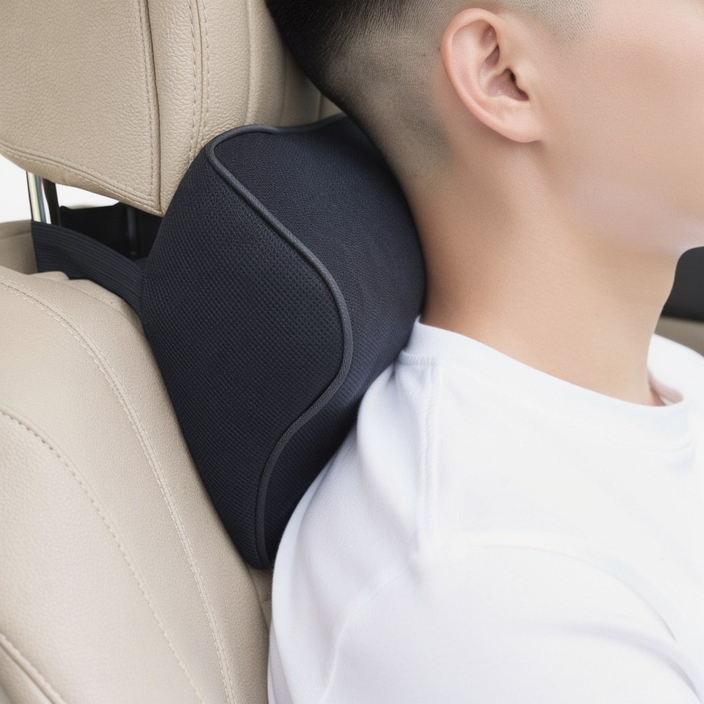 인헨스몰 피로완화 차량용 목베개, 1개, 블랙 10,000원