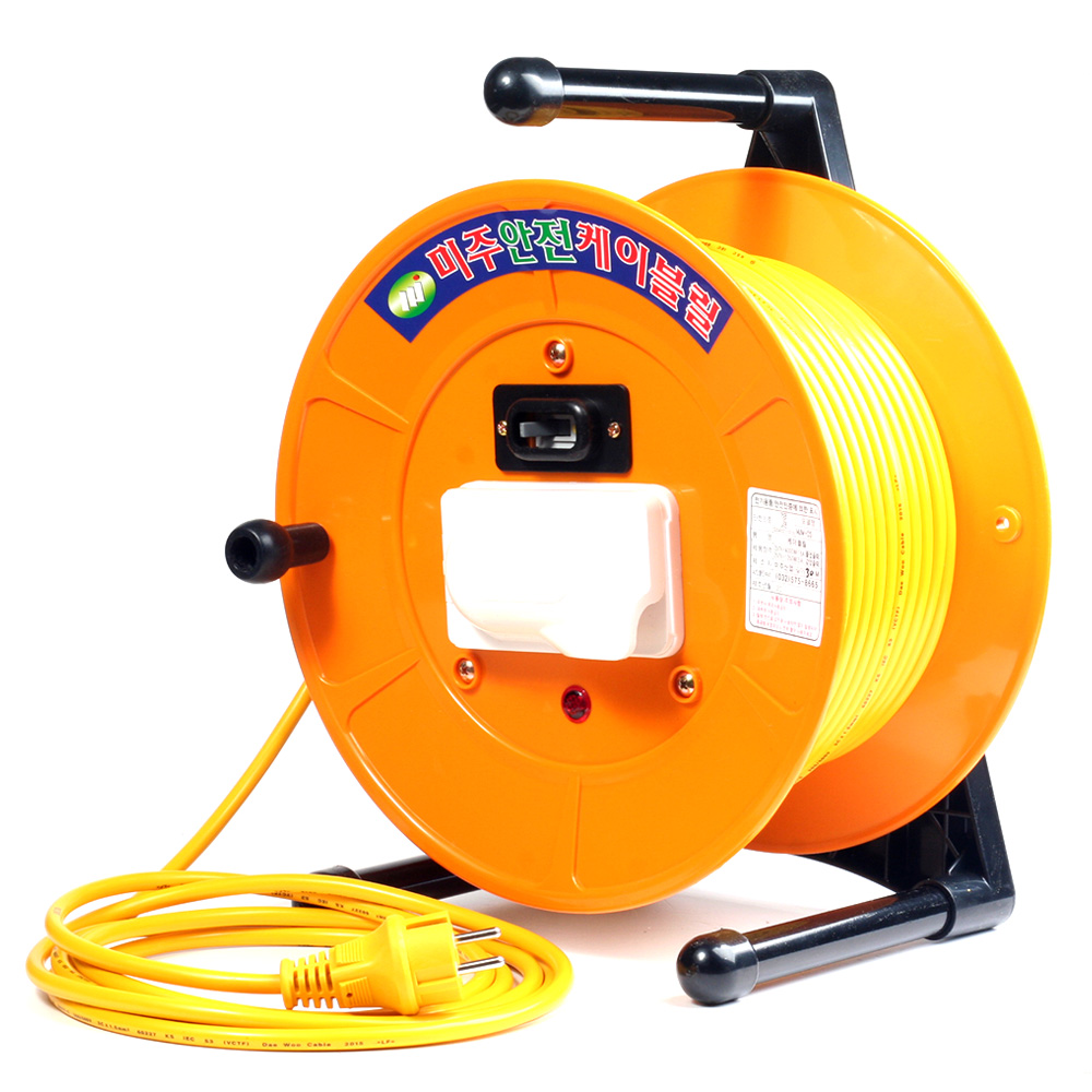 MIJU 방수커버 누전차단용 안전케이블릴선 1.5SQ*,30M 135,400원