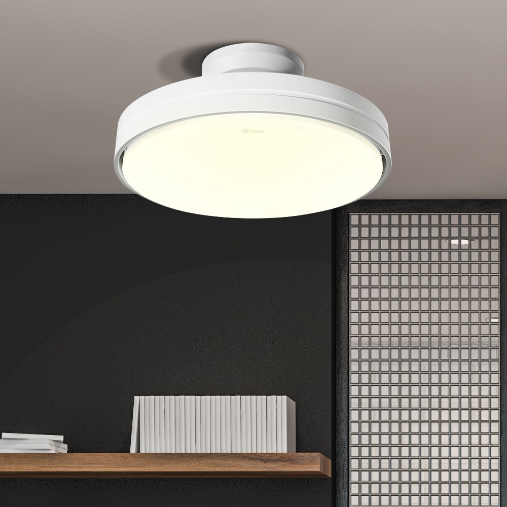 연하 LED 고네오 저소음 천장실링팬 선풍기 리모컨 조명포함 LED50W 무상AS 2년 모터 5년 보장, 삼색변환_화이트 280,000원