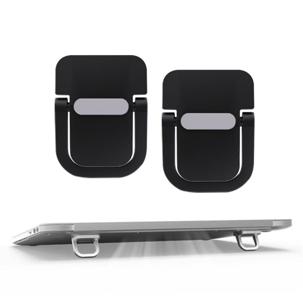 알루미늄 노트북 거치대 2개입 태블릿 냉각 받침대 부착식 스탠드 6,400원