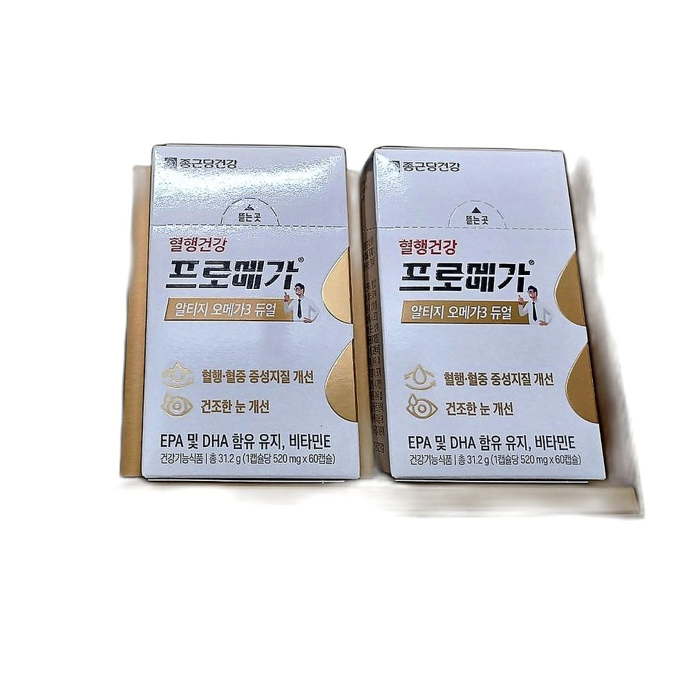 오메가3 듀얼 건강 증진 고순도 EPA DHA 함유 선물세트 180정, 6개, 180정, 6개 362,700원