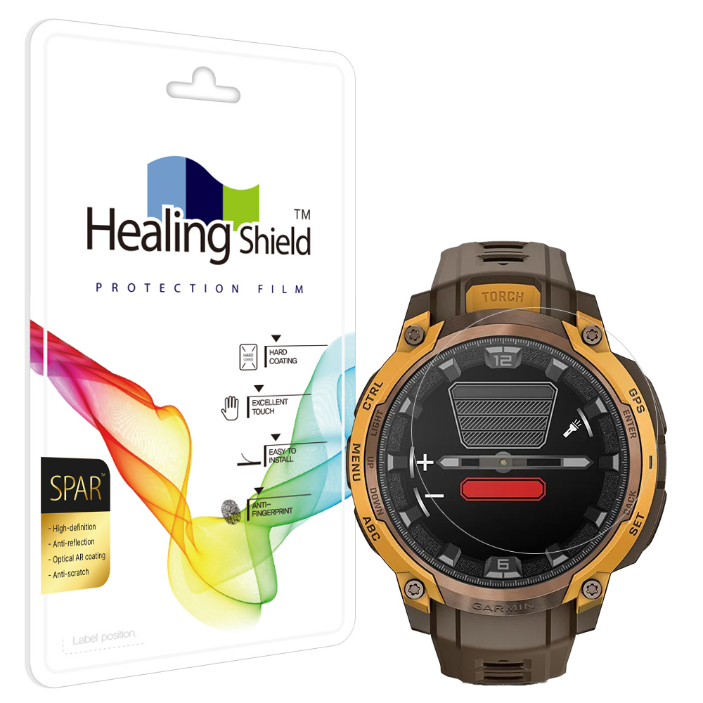 힐링쉴드 가민 인스팅트 크로스오버 아몰레드 슈페리어 AR 고화질 액정보호필름 2매 12,420원