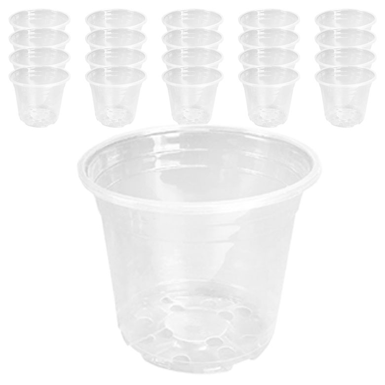 비레오 뿌리가 잘 보이는 화분, 투명, 20개 9,480원