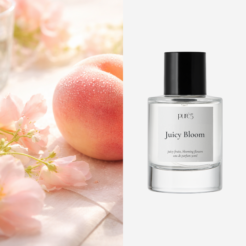 PURE5 달콤한 플로럴 복숭아향 향수 JUICY BLOOM, 1개, 18ml 17,000원
