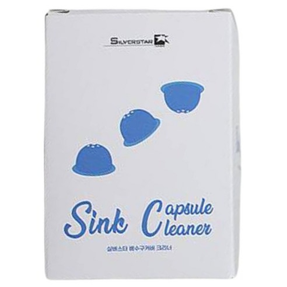 SILVERSTAR 배수구 커버 전용 캡슐 크리너 리필 3p 24,440원