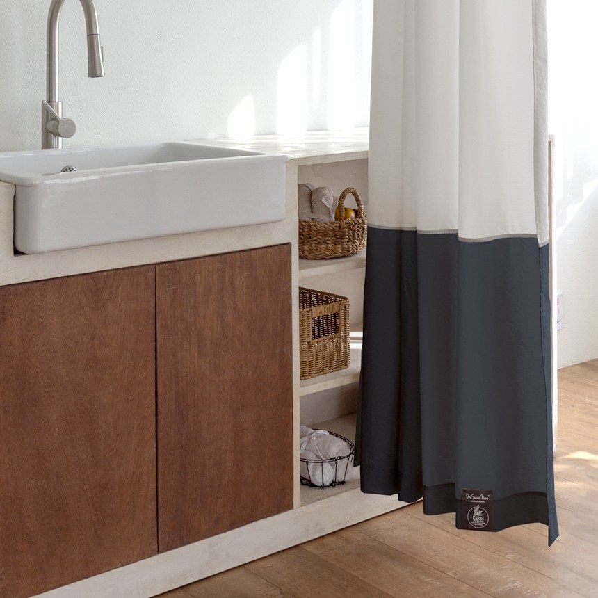 원세븐나인 리사이클 샤워커튼, 애쉬네이비, 1개 82,300원