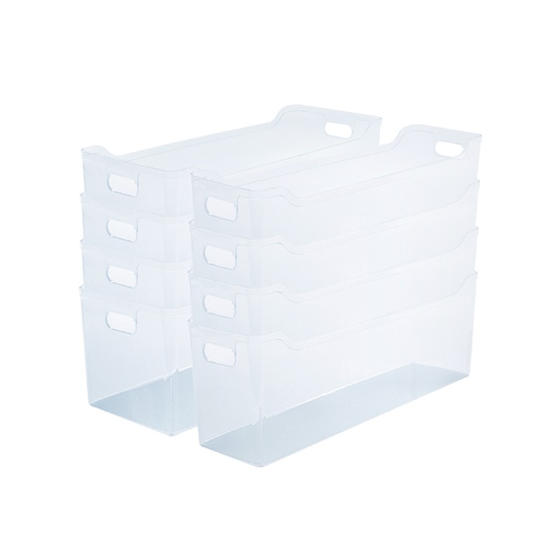 실리쿡 롱하프트레이대소 8개세트투명 냉장고정리 팬트리수납 41,000원