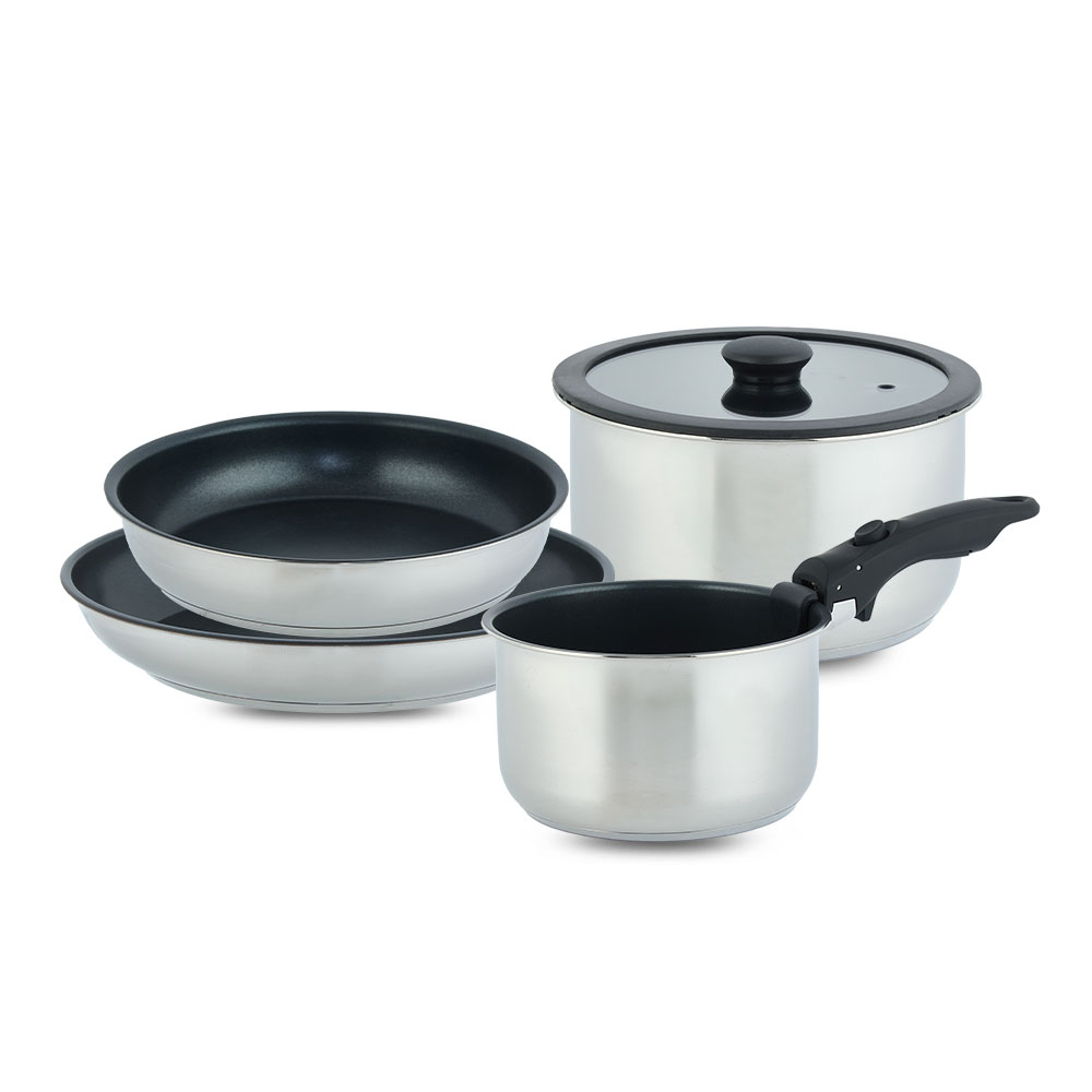 BU컴퍼니 스테인리스 냄비세트 5P IH인덕션 가스레인지 하이라이트 열원사용 주방용품 냄비5종세트 39,800원