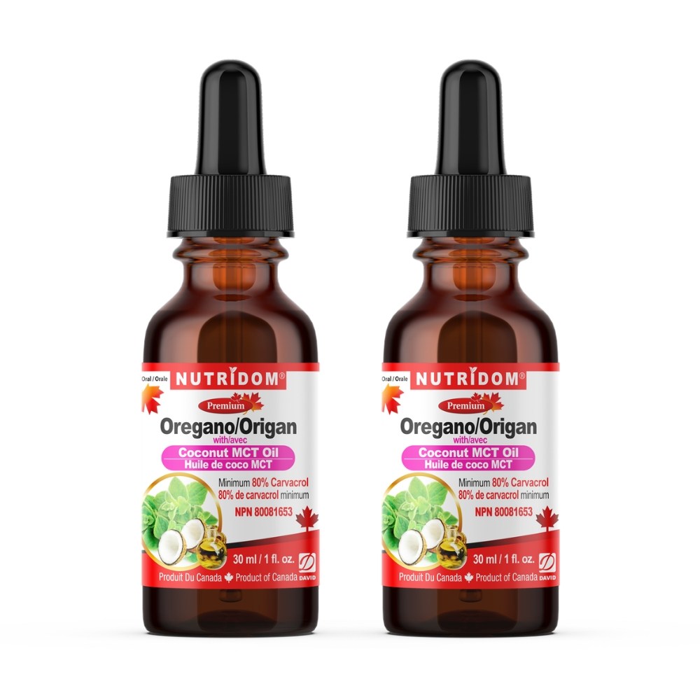 (2병) 캐나다 뉴트리돔 고농도 오레가노 오일 with MCT 코코넛 오일 80% 카바크롤 천연항생제, 30ml, 2개 58,600원