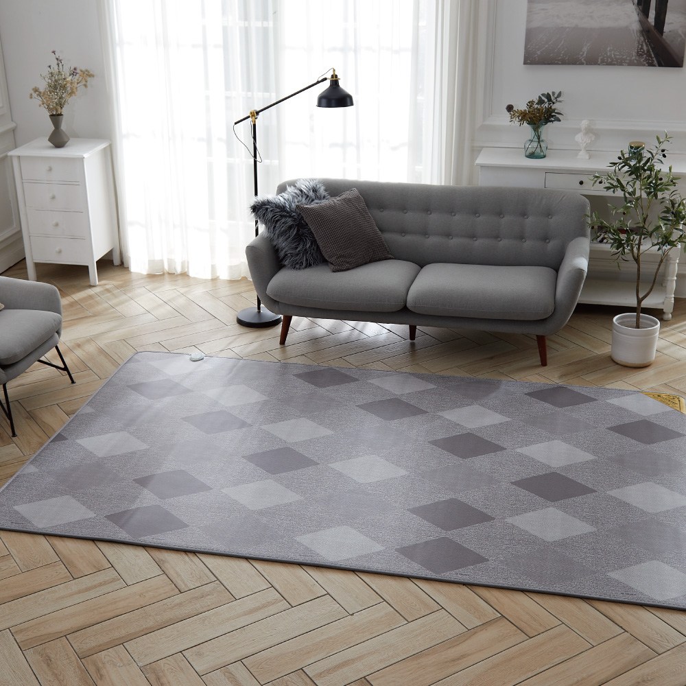 한일의료기 거실용 온돌마루 탄소열선 전기매트 다이아마루 그레이 분리난방 HL-102DW(20) 339,000원