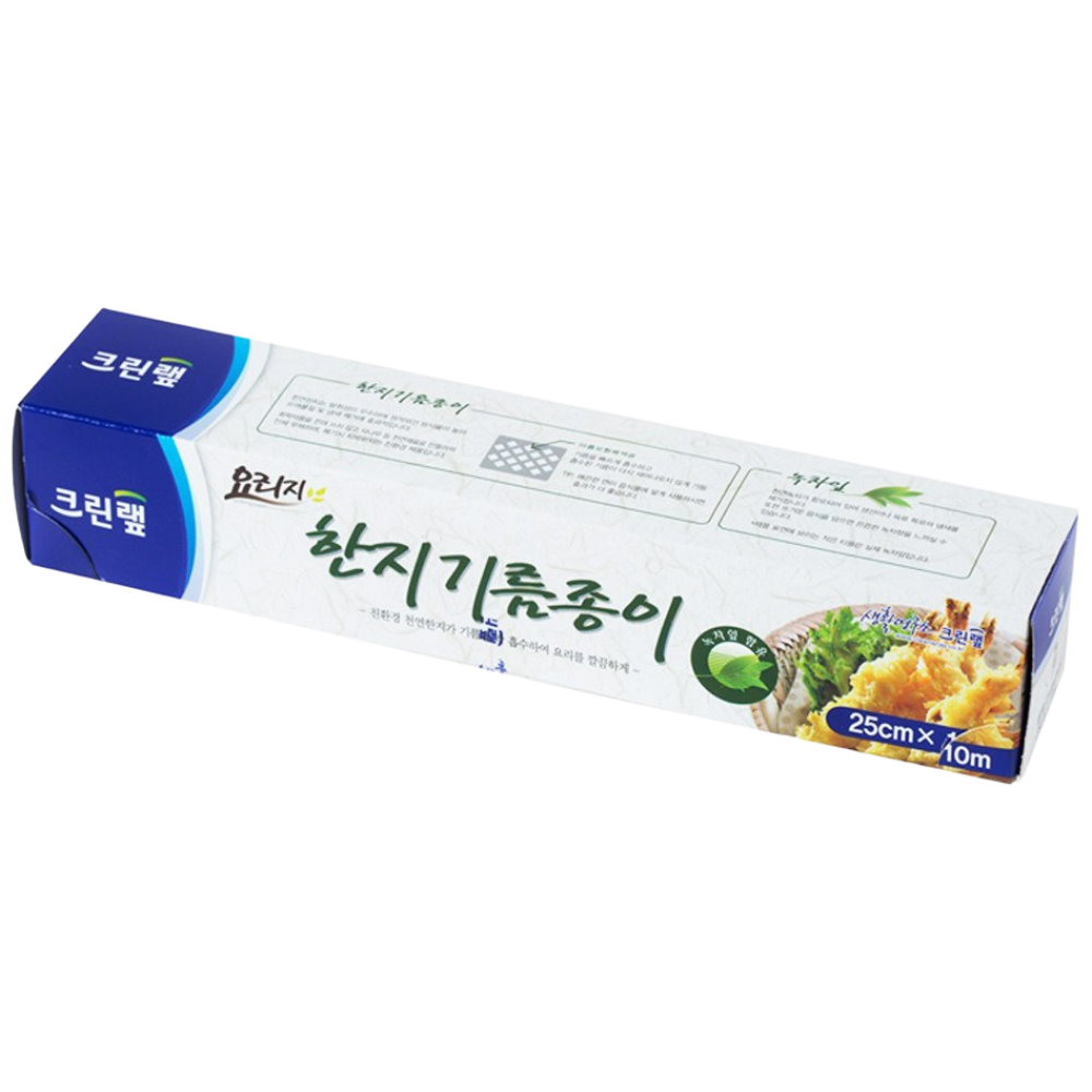 크린랲 크린랩 한지 기름종이 25cm x 10m 종이호일 유산지, 1개 3,300원