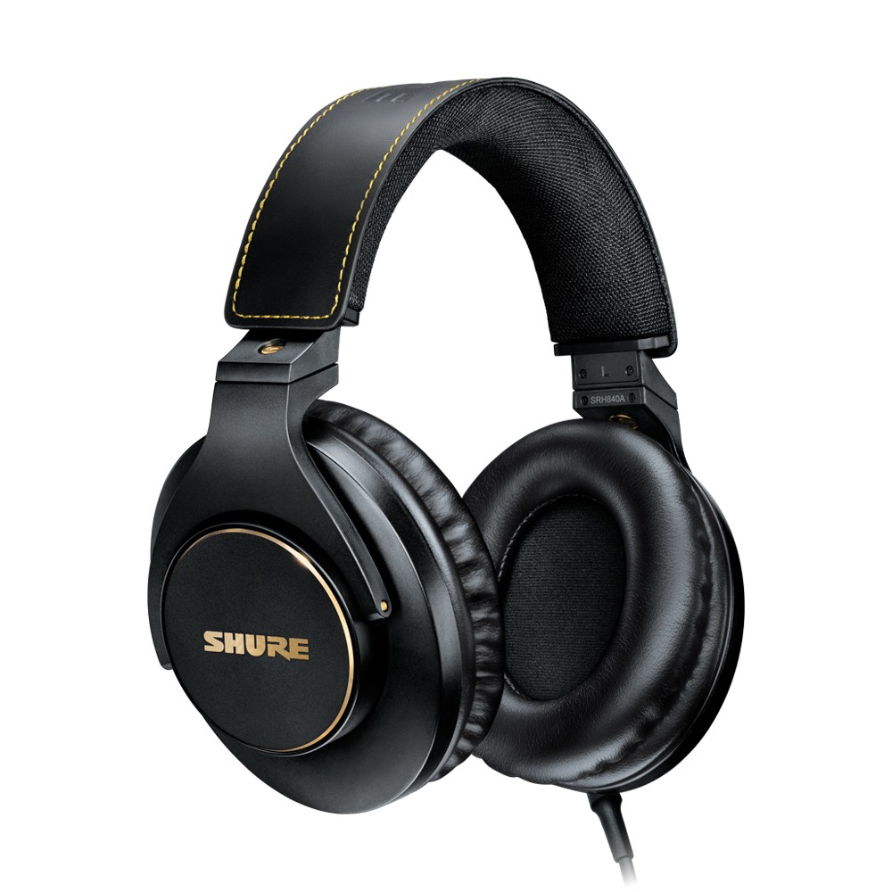 SHURE SRH840 A 슈어 유선 헤드폰 보컬 홈 레코딩 모니터링 헤드폰 거치대 포함 245,000원