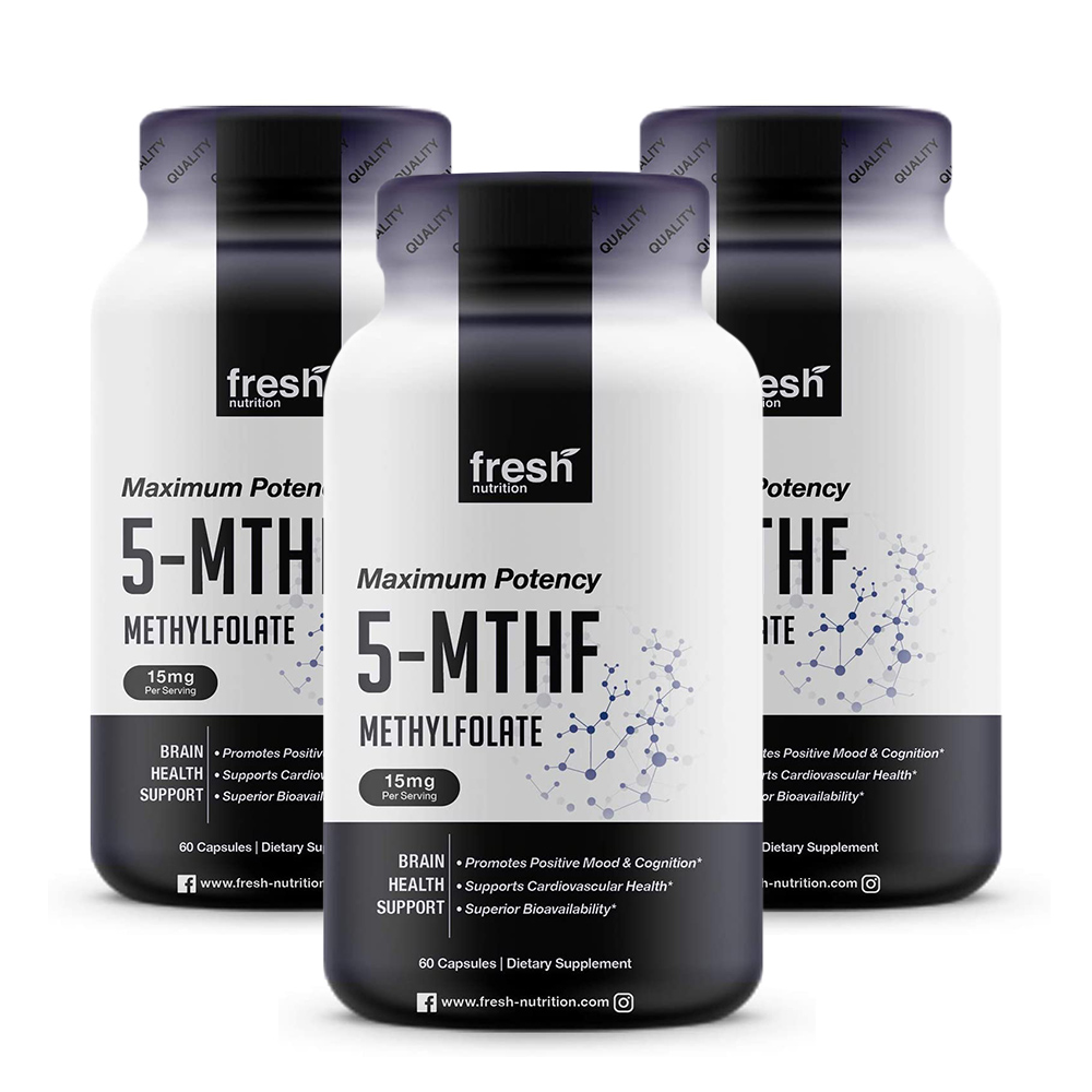 프레쉬뉴트리션 Fresh Nutrition 활성화 엽산 5-MTHF 15mg 60캡슐 147,000원