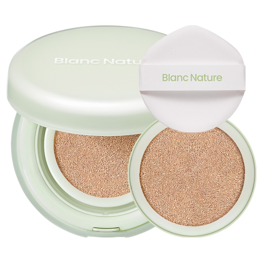 블랑네이처 피지 제로 에어핏 쿠션 15g + 리필 + 퍼프 세트, 23N 진저, 1개 35,850원