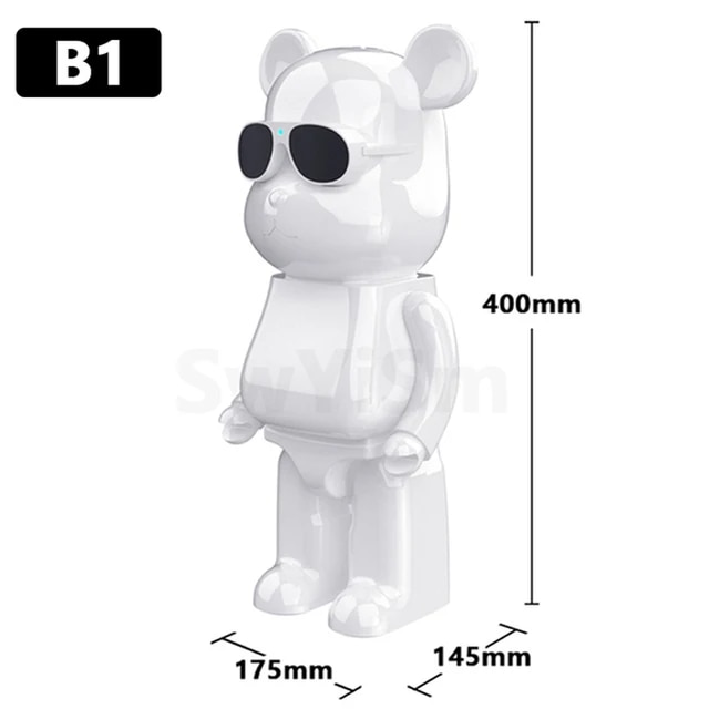 서브우퍼 스피커 앰프 Violent Bear 블루투스 스피커, 무선 휴대용 칼럼 TWS 컴퓨터 스피커, 음악 센터 오디오 스테레오 서브우퍼 확성기 FM 62,150원