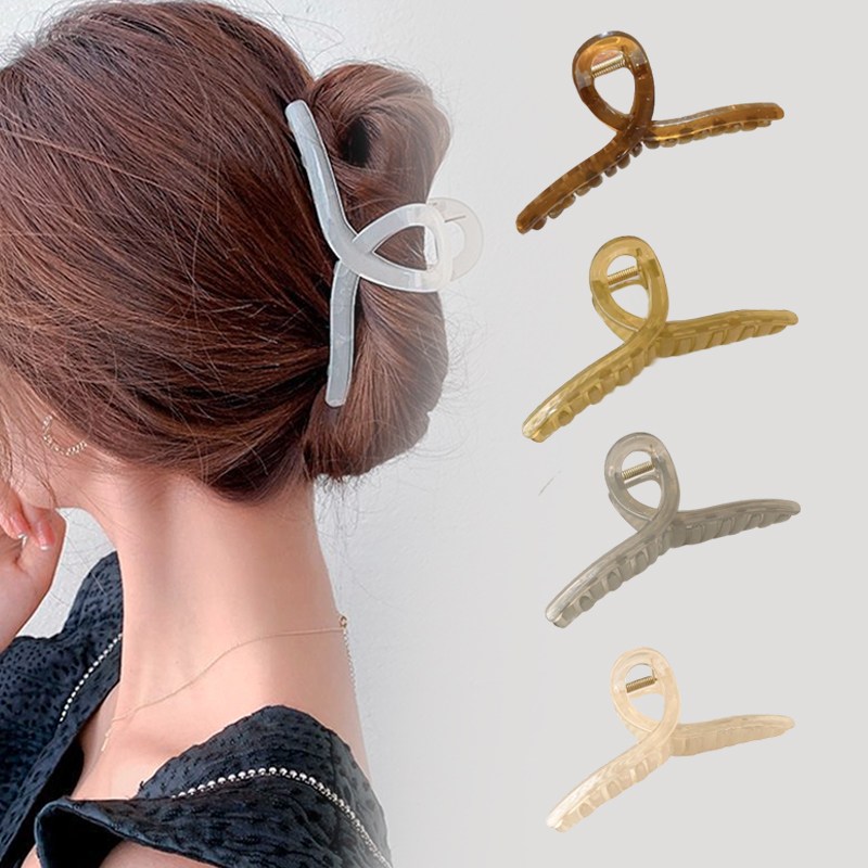 시그무드 15cm 빅사이즈 러블리 유광 집게핀 4종세트 6,900원