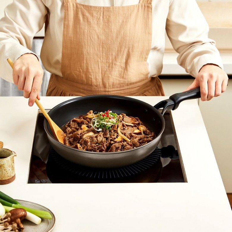 써모스 듀라코어 논스틱 인덕션 프라이팬 28cm KFM-028K 후라이팬 173820 57,730원