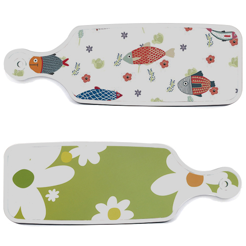 로엠디자인 서빙 도마 보드 2p floral design하얀개나리 세트 7,030원