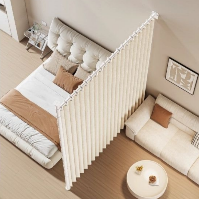 공간 분리 파티션 원룸 사무실 주방 무타공 칸막이 가림막 행거 73,000원