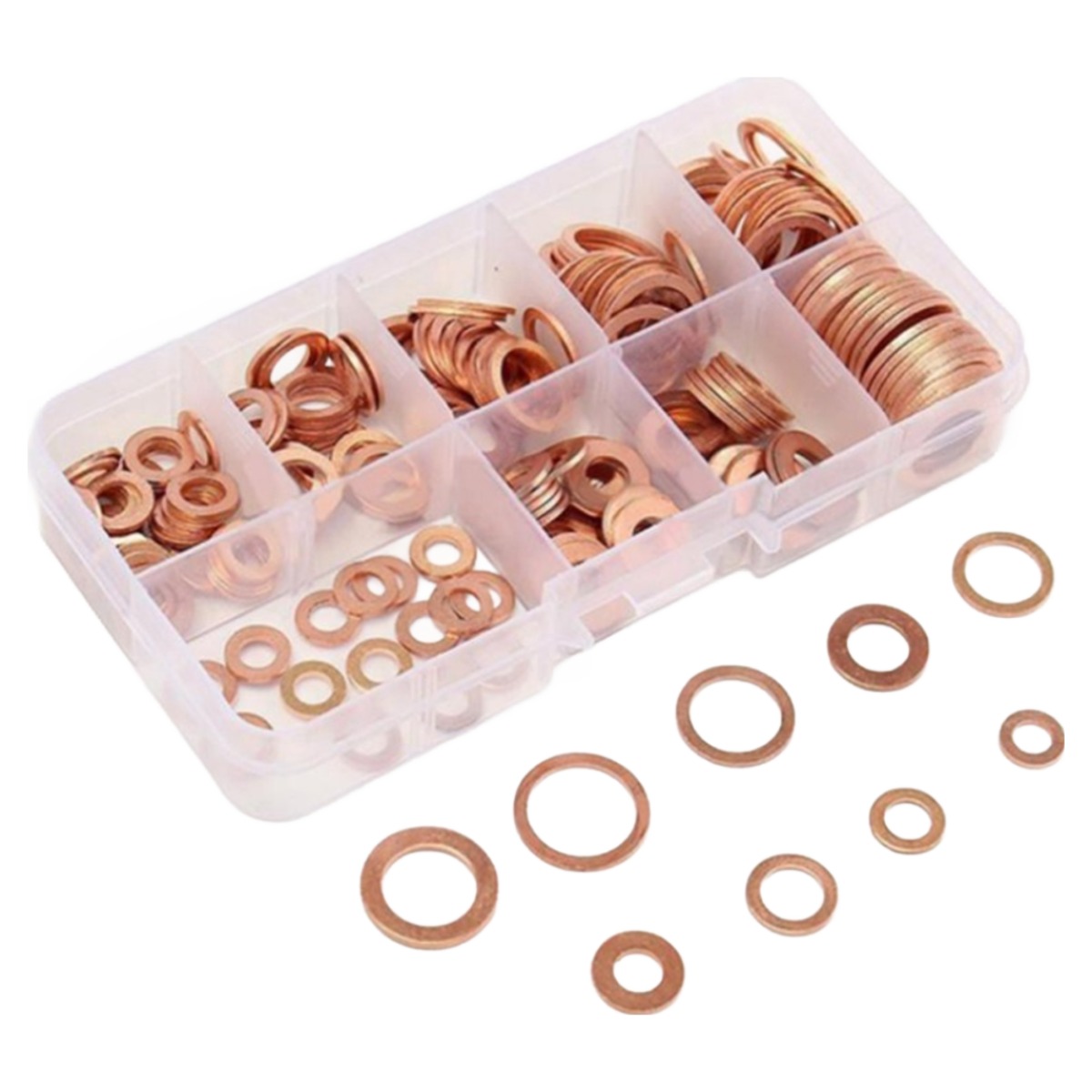 동와샤 동와셔 200개 세트 보관 케이스 포함 스피링 렌치용, 1개 14,700원