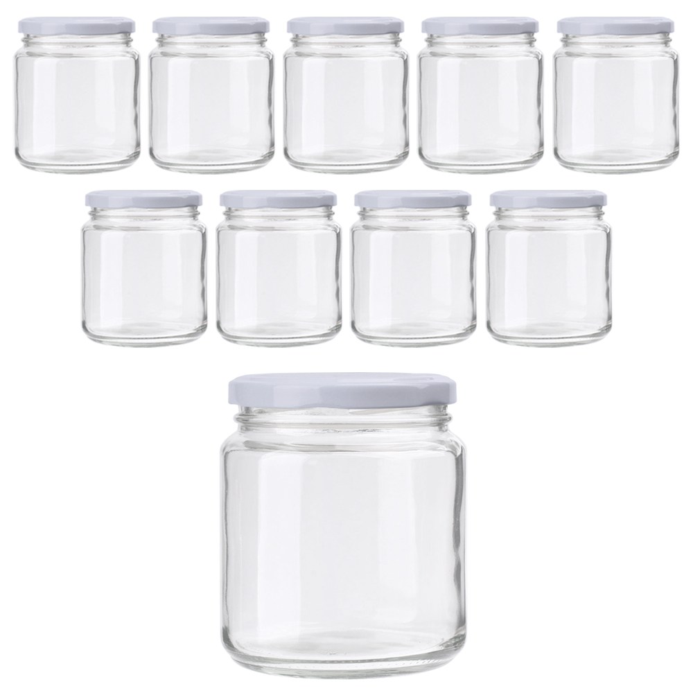 가인글로벌 고추장700 원형 유리병 러그캡 화이트 19,800원