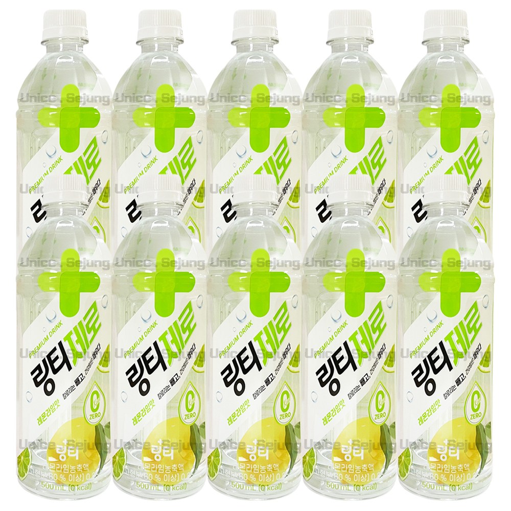 마시는링티 링티제로 레몬라임 / 수분보충 제로칼로리, 10개, 500ml 8,070원
