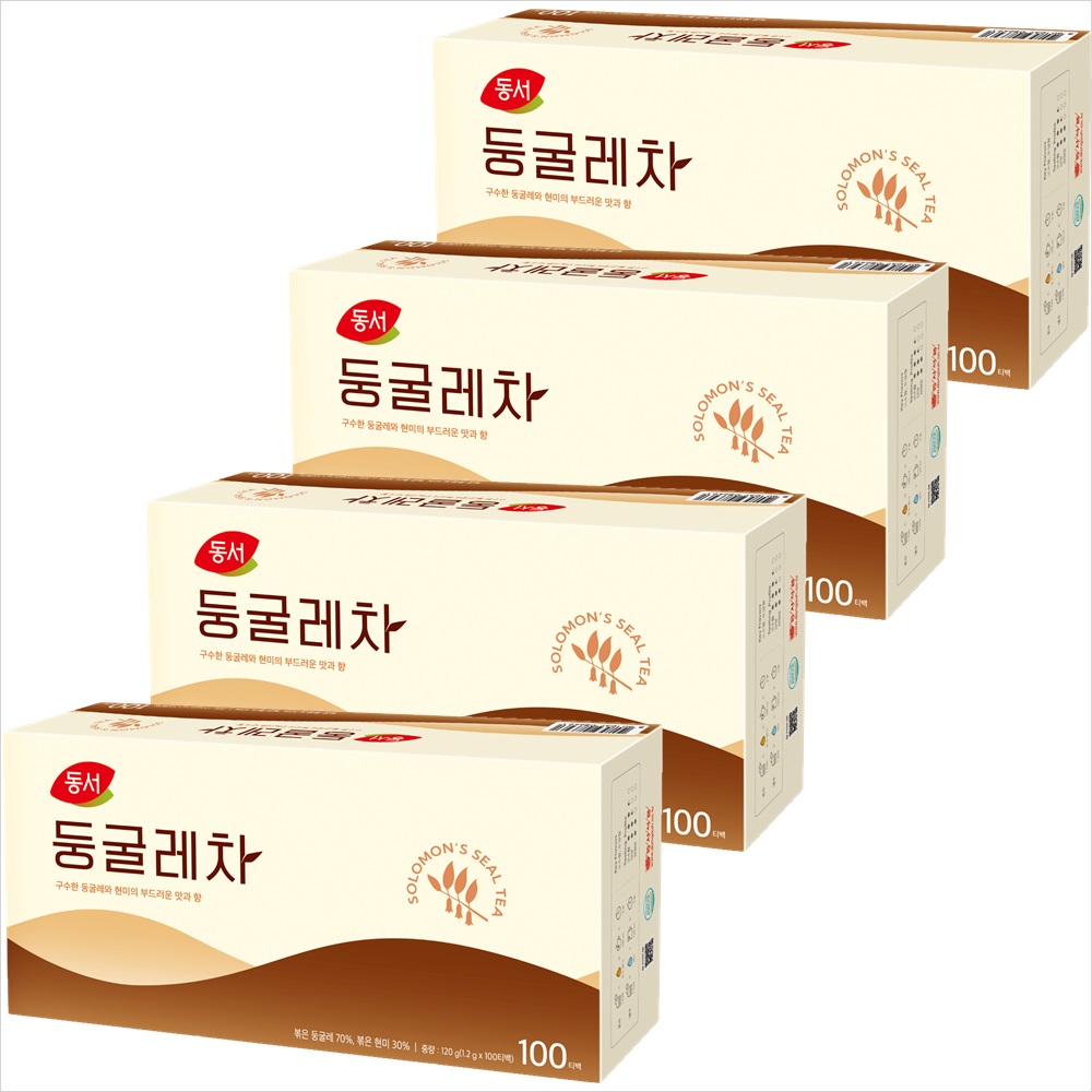 [달담박스]동서 둥굴레차 100T x 4개 29,910원